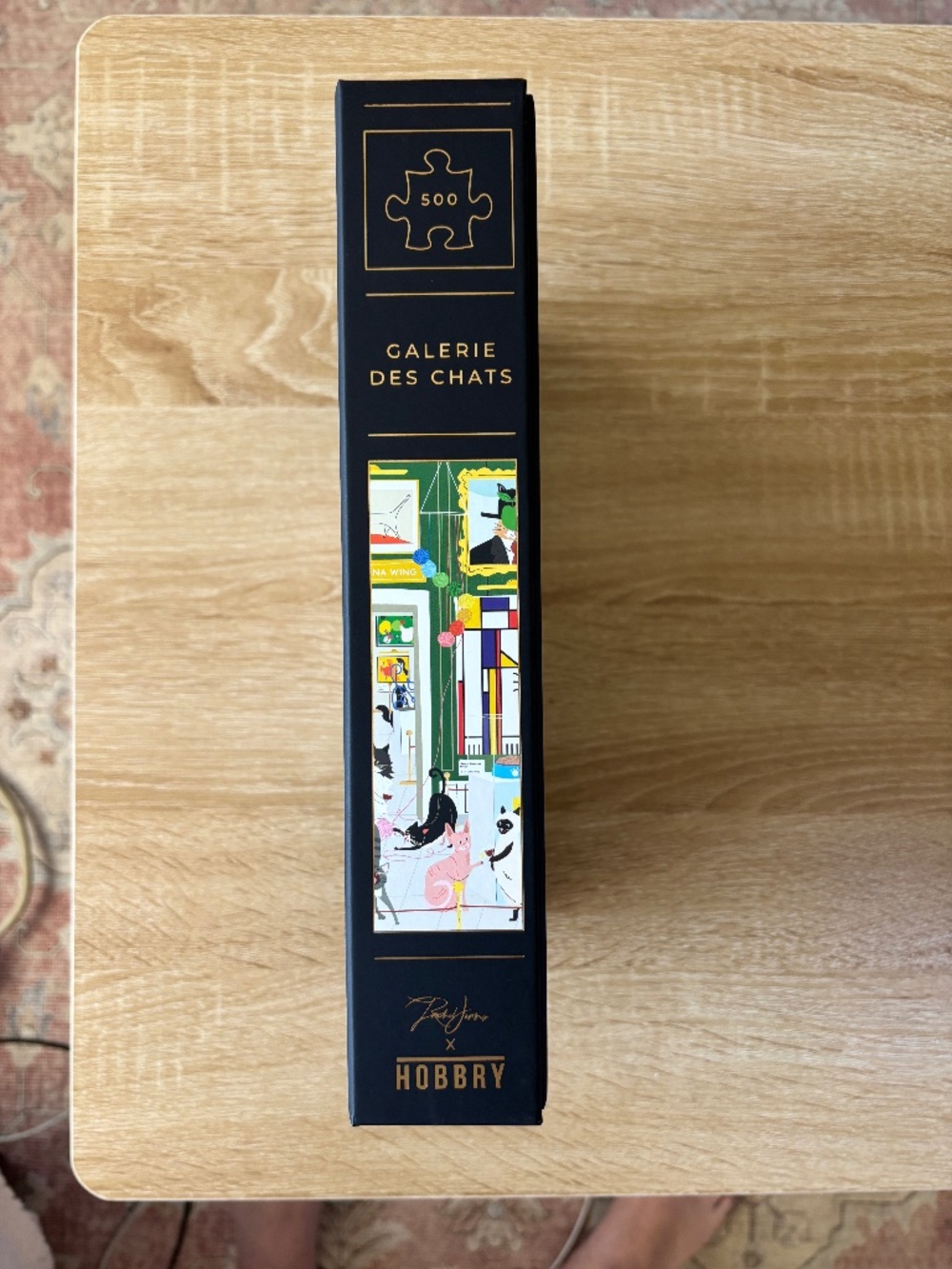 NWOT Hobbry Cat Gallery 500 piece jigsaw puzzle